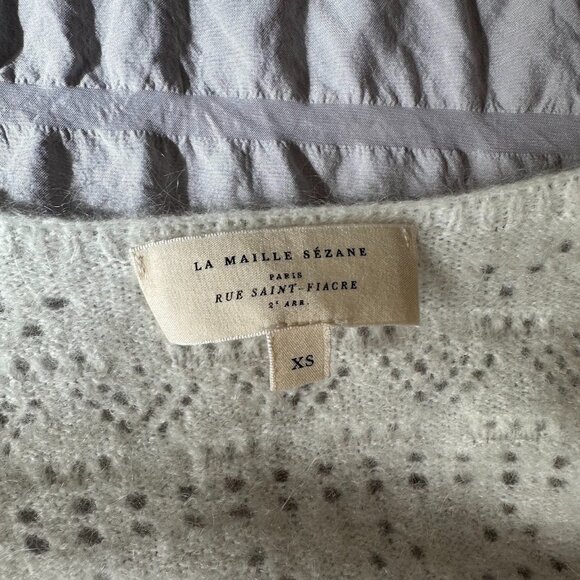 Sézane Esmee Cardigan in Ecru - Size XS - Picture 6 of 9